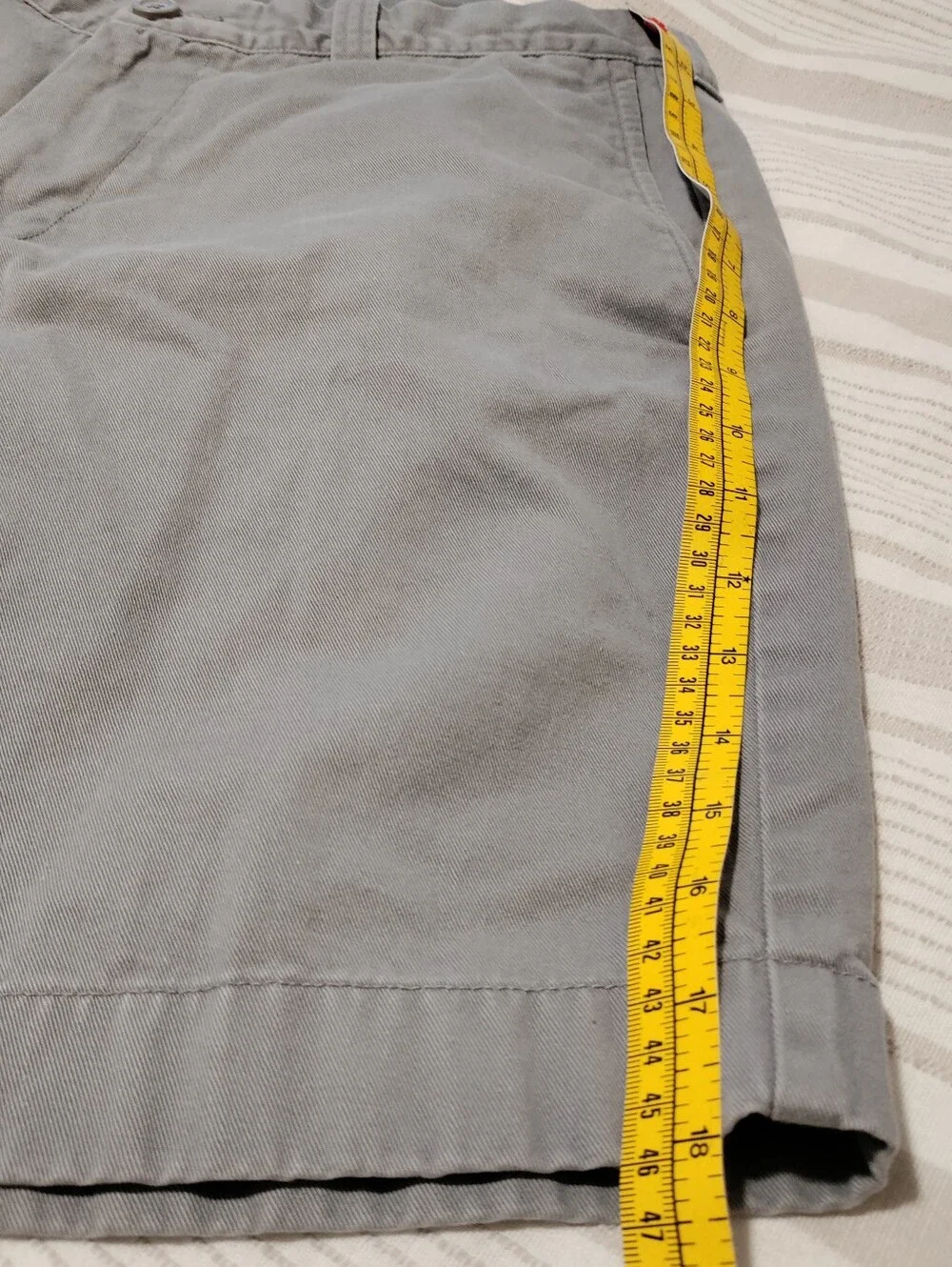 J Crew Gramercy Shorts Men’s Size 34 Chino Brown Khaki Gray Flat Front